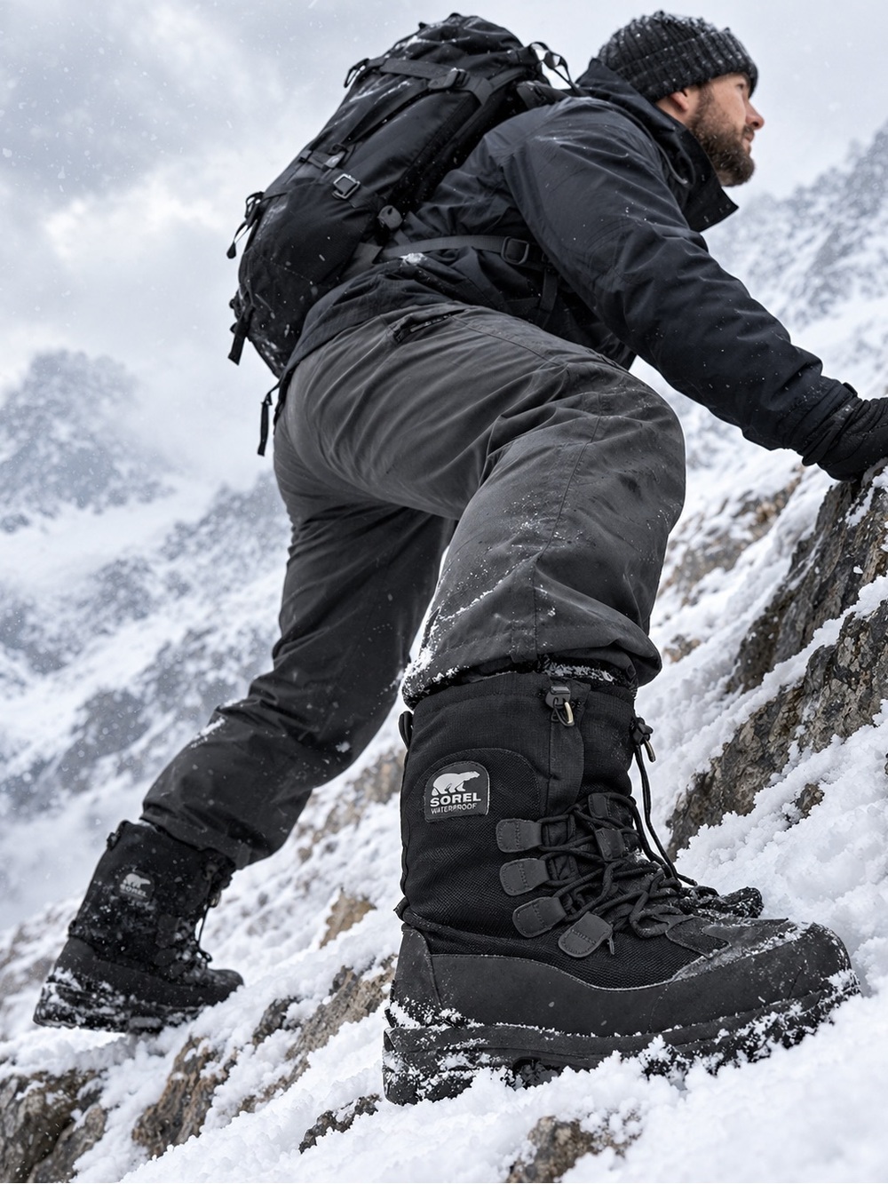 SOREL Intrepid Explorer Winter Insulated Snow Boots
